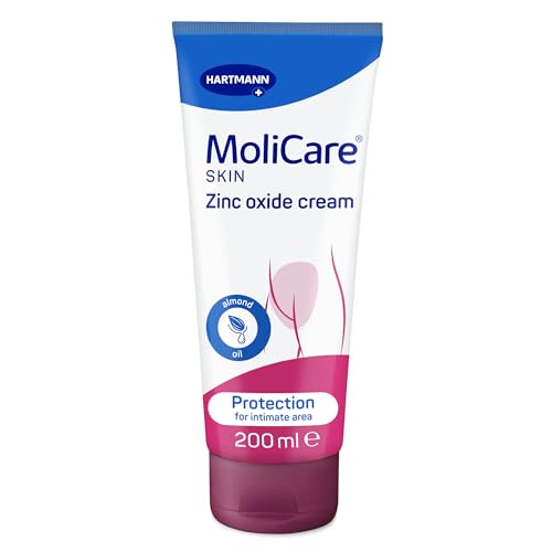 Crema MoliCare Skin con ossido di zinco: protezione della pelle, zone irritate, pelle sensibile, 200 ml