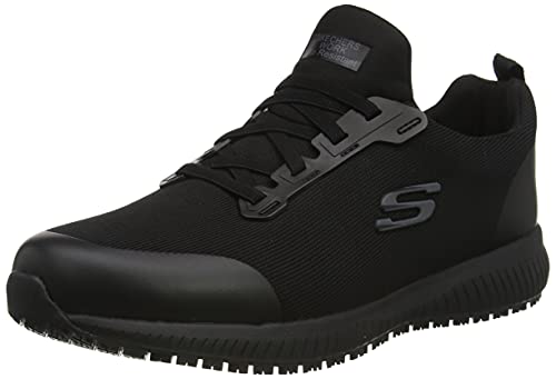 Skechers Squad Sr Myton, Scarpe da ginnastica Uomo, Nero, 42 EU