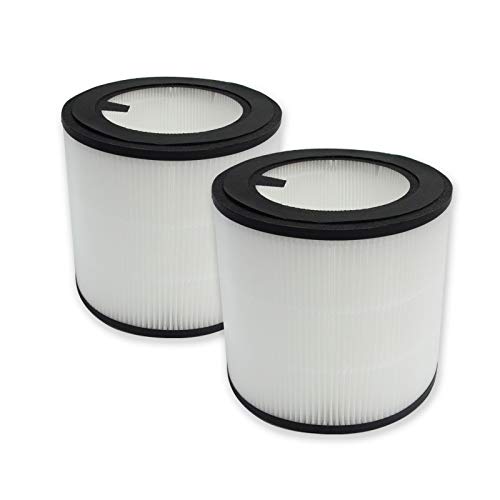 PUREBURG - Filtro di ricambio HEPA in confezione da 2 pezzi, compatibile con purificatori d'aria Philips serie 800 AC0830/10, AC0820/30, AC0820/10, AC0819/10, codice articolo FY0194/30