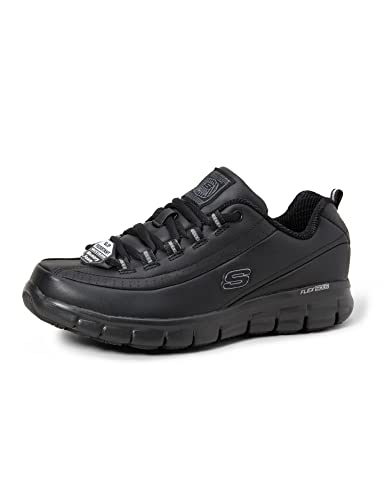 Skechers Sure Track - Trickel-76550ec, Scarpe di sicurezza Donna, Nero, 38 EU