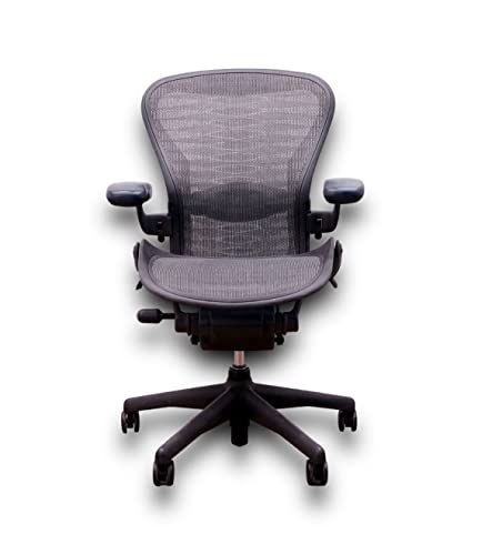 Herman Miller Aeron Tuxedo Pellicle Netweave Full option