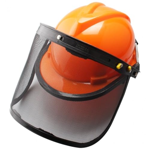 Vobumix Casco di Sicurezza per Decespugliatore Casco di Sicurezza per Motosega Professionale Casco Protettivo per Silvicoltura Industriale Accessori per Tosaerba