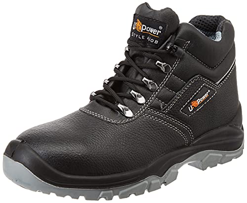 U POWER BC10033-42, BC10033-42-Calzado de Seguridad Gama Style&Job Modelo Reptile RS S3 SRC Talla Unisex Adulto, Negro, 42 EU